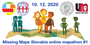 Registrácia na Missing Maps Slovakia online mapathon #1