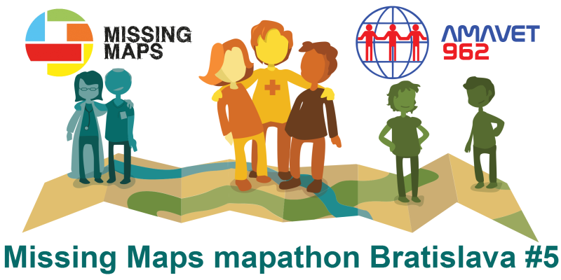 Registrácia na 5. bratislavský Missing Maps mapathon