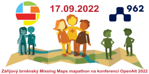 Registrácia na septembrový brniansky Missing Maps mapathon na konferencii OpenAlt 2022