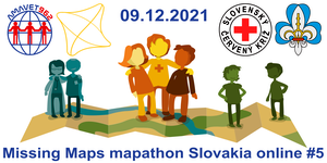 Registrácia na Missing Maps mapathon Slovakia online #5