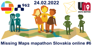 Registrácia na Missing Maps mapathon Slovakia online #6
